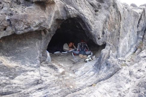 Výstava obrazů Adély Marvanové O životě v jeskyni